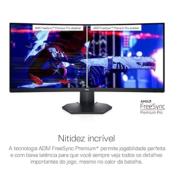 Dell S3422DWG Monitor, Czarny, 34